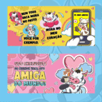 Amigas Vaquinha - 2 Artes Avulsa para Caneca (Yukina) - Imagem 3