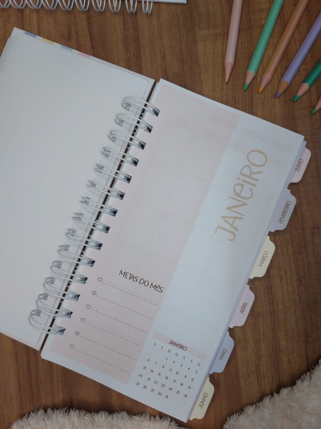 Planner Collors 2025 – Slim - Linha Collors 2025 (Marta Iurkiu) - Imagem 4