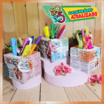 Kit 3 modelos de Porta caneta com calendário 2025 – (Iza Nagliatti) - Imagem 3