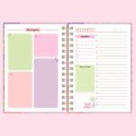 Miolo Agenda SEM DATA - 1 DPP - A5 - Wire-o/Espiral (Telma Contel) - Imagem 6