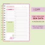 Miolo Agenda SEM DATA - 1 DPP - A5 - Wire-o/Espiral (Telma Contel)