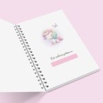 Caderno A5 - Unicórnio - Wire-o/Espiral (Telma Contel) - Imagem 11