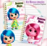 Kit Menina Emoções - Divertida Mente (Crys Arts) - Imagem 4