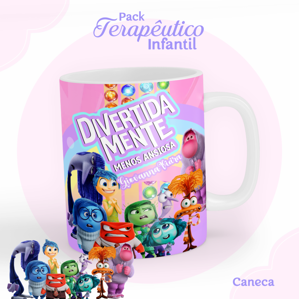 Divertidamente Menina - Coleção Terapêutico Infantil (Pamella) - Imagem 5