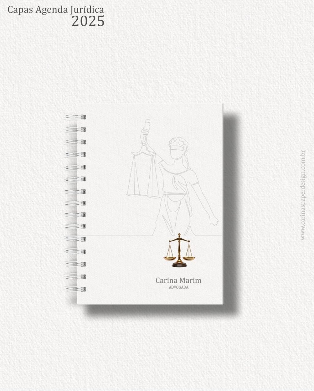 COMBO 6 capas A5 para Agenda Jurídica 2025 (Carina's Paper) - Imagem 3