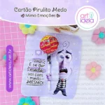 Cartão Pirulito - Medo - Divertida Mente 2 (Art Ideia)