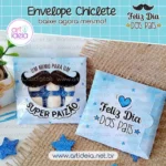 Envelope Chiclete Dia dos Pais (Art Ideia)