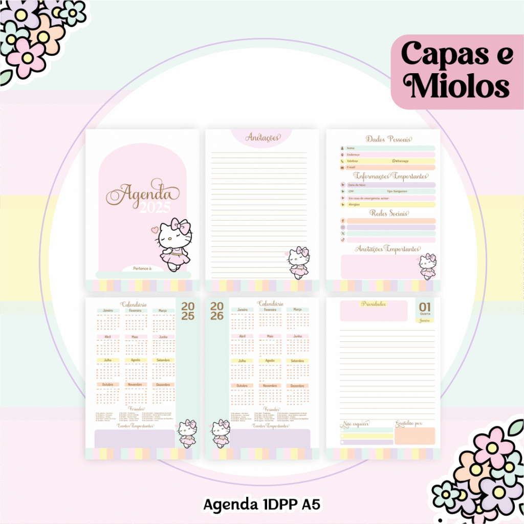 COMBO Hello Kit - Capas e Miolos 2025 (Pamella) - Imagem 4