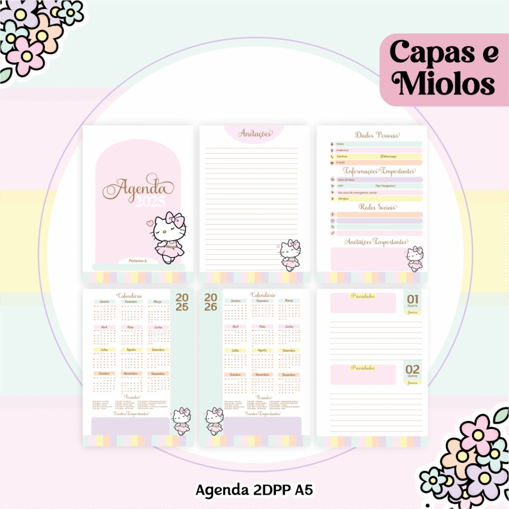 COMBO Hello Kit - Capas e Miolos 2025 (Pamella) - Imagem 3