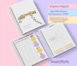 Agenda Permanente Harry Potter 2025 1DPP - Encadernação (Studio Rafa) - Imagem 4