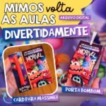 Card Mimo Volta às Aulas - Divertida mente 2 (Ilustracin)