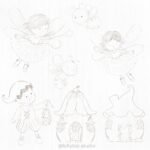 Mundo da Fantasia – Fadas – Arquivos para colorir (Lollipop) - Imagem 2
