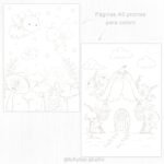 Mundo da Fantasia – Fadas – Arquivos para colorir (Lollipop) - Imagem 4