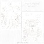 Mundo da Fantasia – Fadas – Arquivos para colorir (Lollipop) - Imagem 5