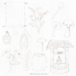 Mundo da Fantasia – Fadas – Arquivos para colorir (Lollipop) - Imagem 3