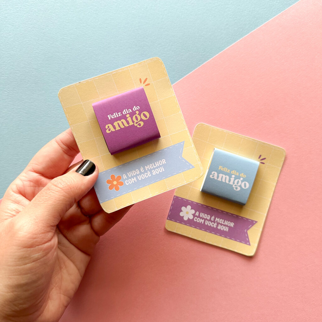 Card Chocolate Amigo (Tudo pra Papelaria) - Imagem 1