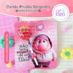 Cartão Pirulito - Vergonha - Divertida Mente 2 (Art Ideia)