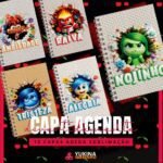 Mini Pack – Capas Agenda Divertidamente - Yukina