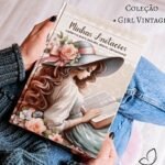 Caderno Anotações Girl Vintage (Encaderna com Amor)