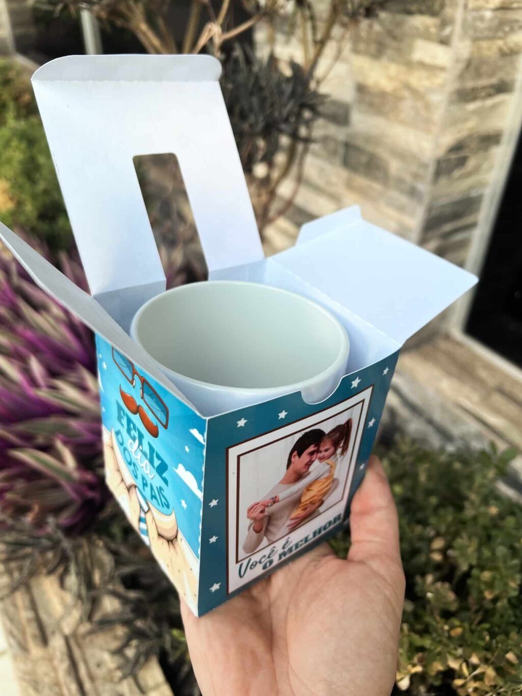 Caixa para Caneca - Dia dos Pais (Ilustracin) - Imagem 3