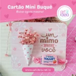 Cartão Mini Buquê (Art Ideia)