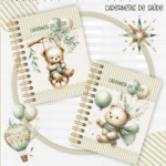 Kit Masculino + Brinde Caderneta Ursinho (Crys Arts) - Imagem 9
