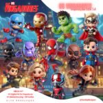 Os Vingadores Cute - Kit Digital