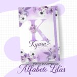 Alfabeto Menina Lilás - Kit Maternidade - Imagem 7