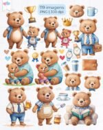 Papai Urso - Kit Digital - Imagem 2