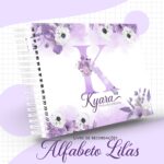 Alfabeto Menina Lilás - Kit Maternidade - Imagem 9