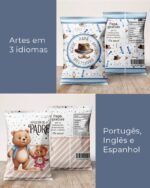 Kit Printable - Chip Bag - Papai Urso (Balloon Criativo) - Imagem 4