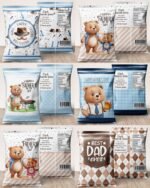 Kit Printable - Chip Bag - Papai Urso (Balloon Criativo) - Imagem 2