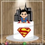Super man Baby - Topo de Bolo