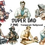 Dia dos Pais - Super Pai - Kit Digital