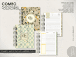 SUPER COMBO Agendas 2025 + Calendários + Kits Capas (Moldes da Lê)