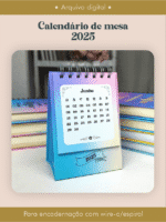 Calendario de Mesa 2025 (Perfeito Miolo) - Imagem 2