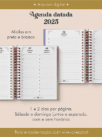 COMBO Agenda e Planner 2025 (Perfeito Miolo) - Imagem 12