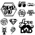 12 Arts father's day - Dia dos Pais para Topos de Bolo