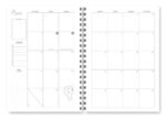 Miolo digital – Planner Cores 2025 Horizontal (Trilha de Papel) - Imagem 14