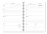 Miolo digital – Planner Cores 2025 Horizontal (Trilha de Papel) - Imagem 17