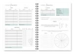 Miolo digital – Planner Cores 2025 Horizontal (Trilha de Papel) - Imagem 11