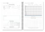 Miolo digital – Planner Cores 2025 Horizontal (Trilha de Papel) - Imagem 10
