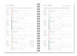 Miolo digital – Planner Cores 2025 Horizontal (Trilha de Papel) - Imagem 5