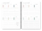 Miolo digital – Planner Cores 2025 Horizontal (Trilha de Papel) - Imagem 6