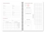 Miolo digital – Planner Cores 2025 Horizontal (Trilha de Papel) - Imagem 2