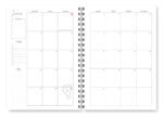 Miolo digital – Planner Cores 2025 Horizontal (Trilha de Papel) - Imagem 26