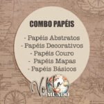 Volta ao Mundo - Combo Papéis (Tita)