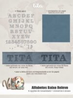 Volta ao Mundo - Alfabeto Baixo Relevo (Tita) - Imagem 4
