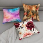 Abstrato e Floral – Estampas Almofada