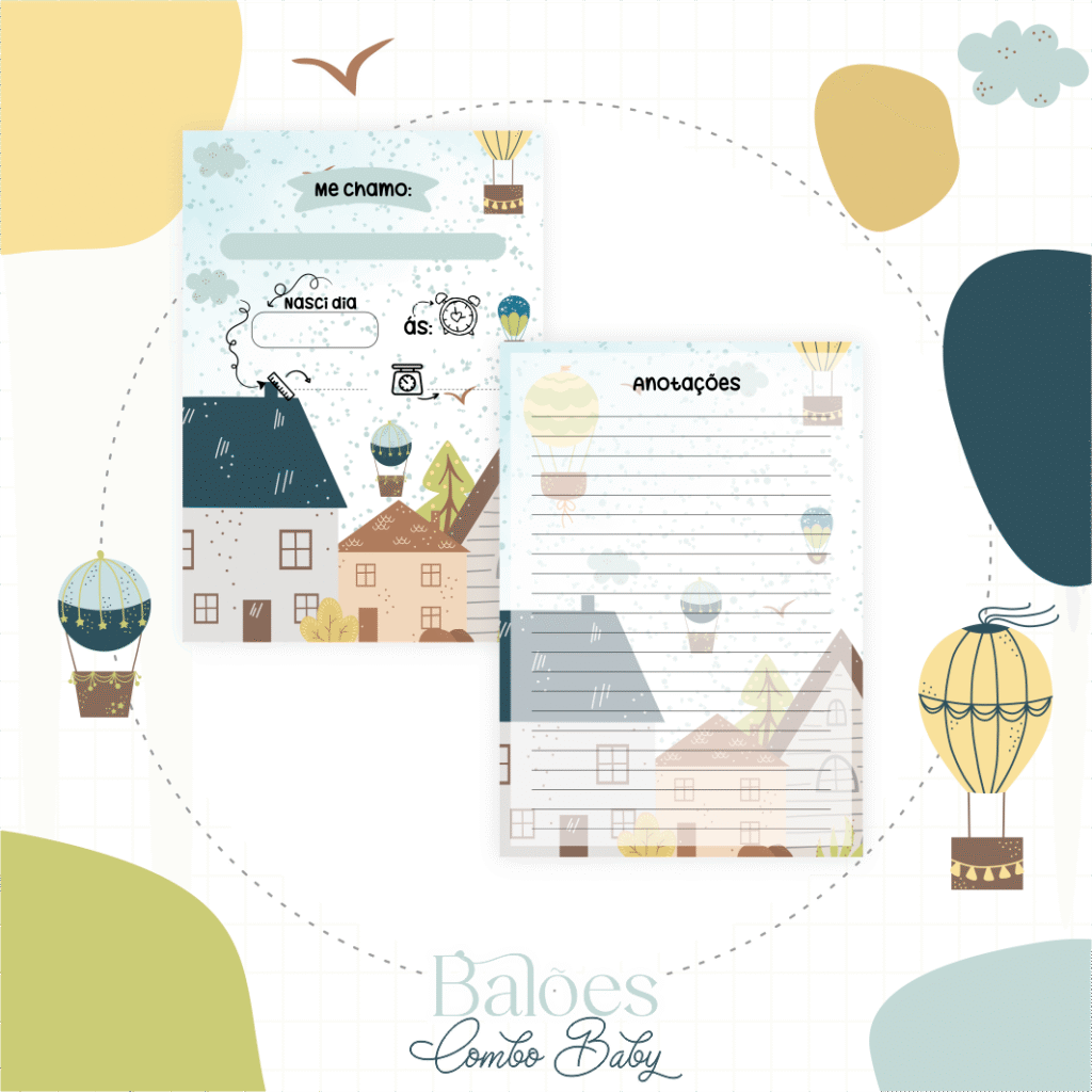 Balões - Kit Maternidade - Imagem 2